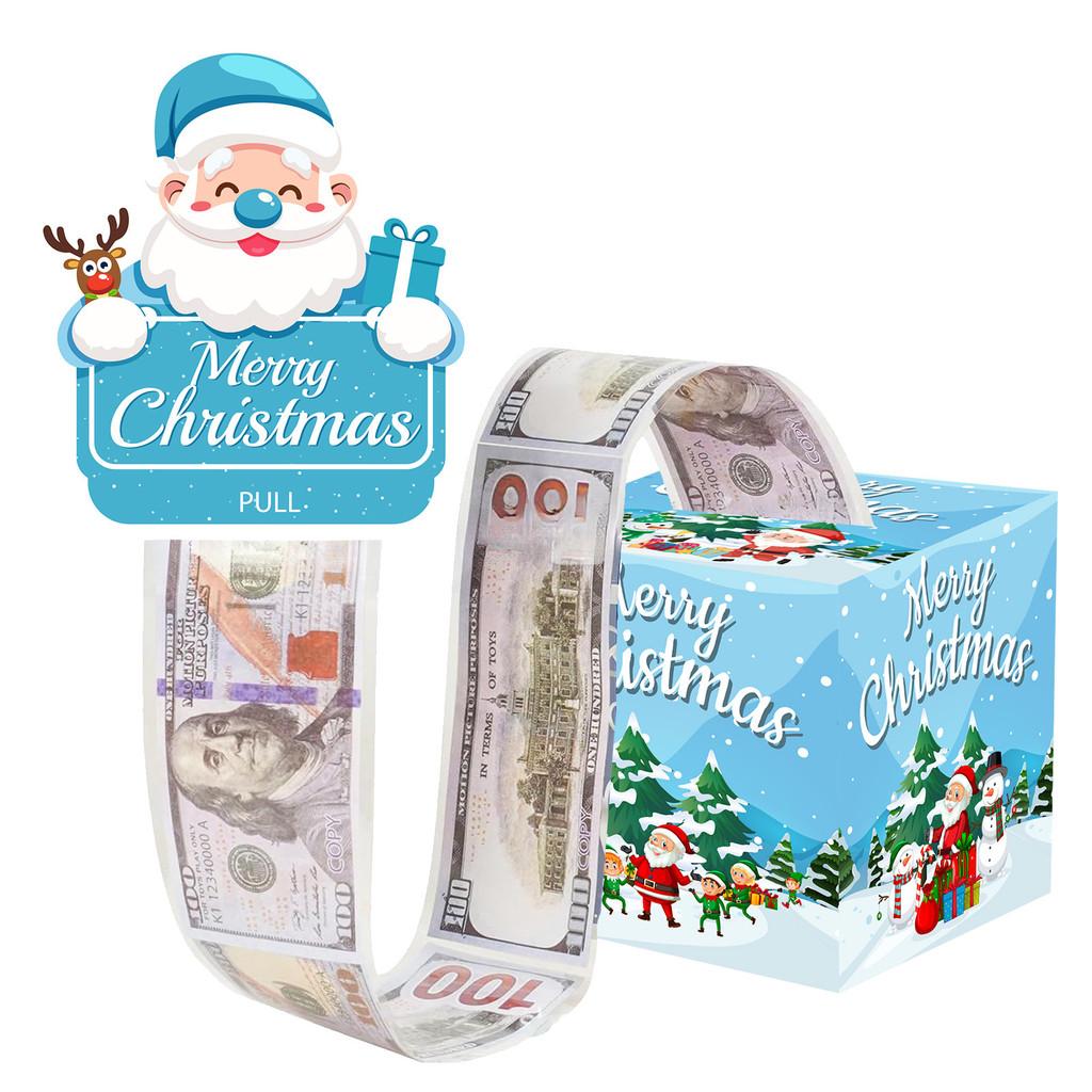 Claus Santa Theme Gift Box Christmas Party Decoration Holiday Supplies Giving