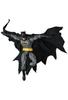 Medicom Toy MAFEX No.270 Knight Crusader Batman Black Ver. Approximately 160mm tall, non-scale, pre-painted action figure.
