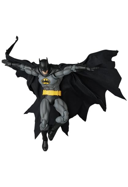 Medicom Toy MAFEX No.270 Knight Crusader Batman Black Ver. Approximately 160mm tall, non-scale, pre-painted action figure.