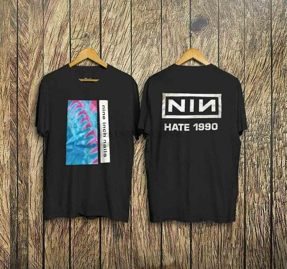 

Vintage Nine Inch Nails Hate-1990 Band Rock Trent T Shirt Unisex T-Shirt XXXL