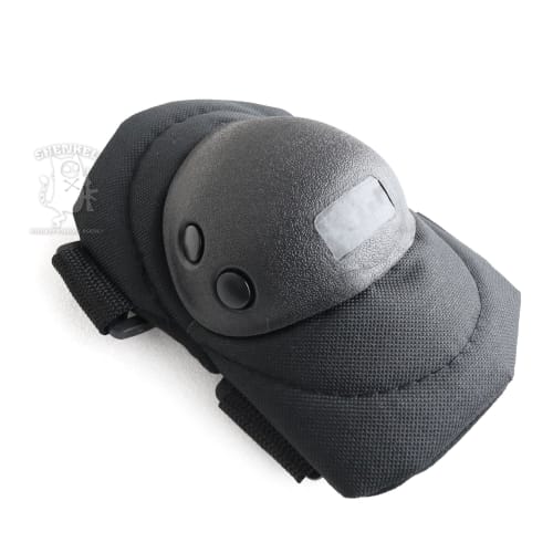SHENKEL SWAT Type Hatch Type Protective Elbow and Knee Pad Set, Black (pad-001bk)