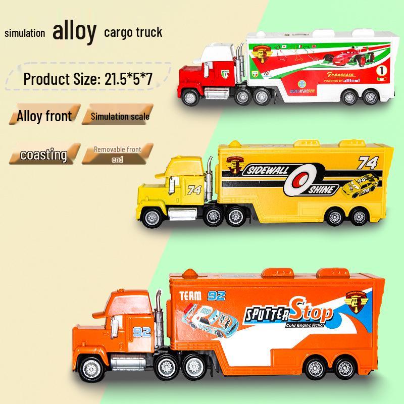 Mack Uncle's Container Car Model - 57-Piece Children's Toy Set