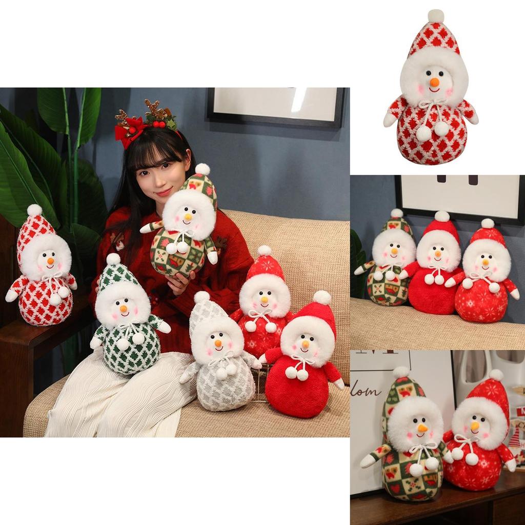 Charming Christmas Penguin Figurine With Soft Pp Cotton Filling For Holiday Decorations