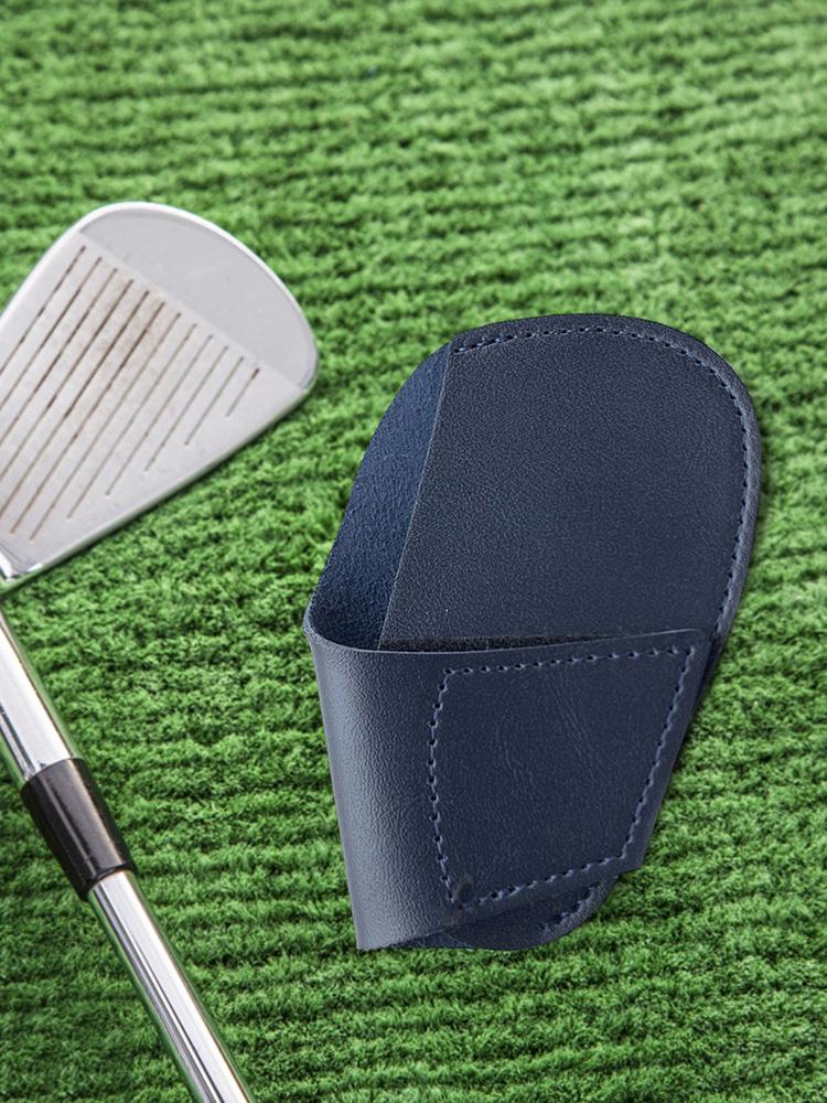 Portable Golf Club Cover Golf Accessoires Lightweight Golf Head Leather Cover for Golfers