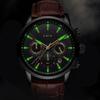 LIGE Mens Watches Luxury Waterproof Military Sport Man Watch Chronograph Genuine Leather Men Quartz Wristwatch Relogio Masculino