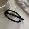 Oval Hairpin with Hollowed-out Tortoiseshell Clip for Updo Hair Clips for Ponytail Hair Clasps