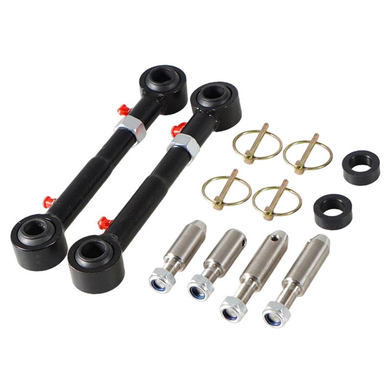 Front Sway Bar Links Disconnects Stainless Steel for JK Jku 2007-2018 Car Replacement Stabiliser