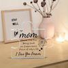 Engraved Mom Puzzle - Heartfelt Acrylic Gift for All Special Occasions