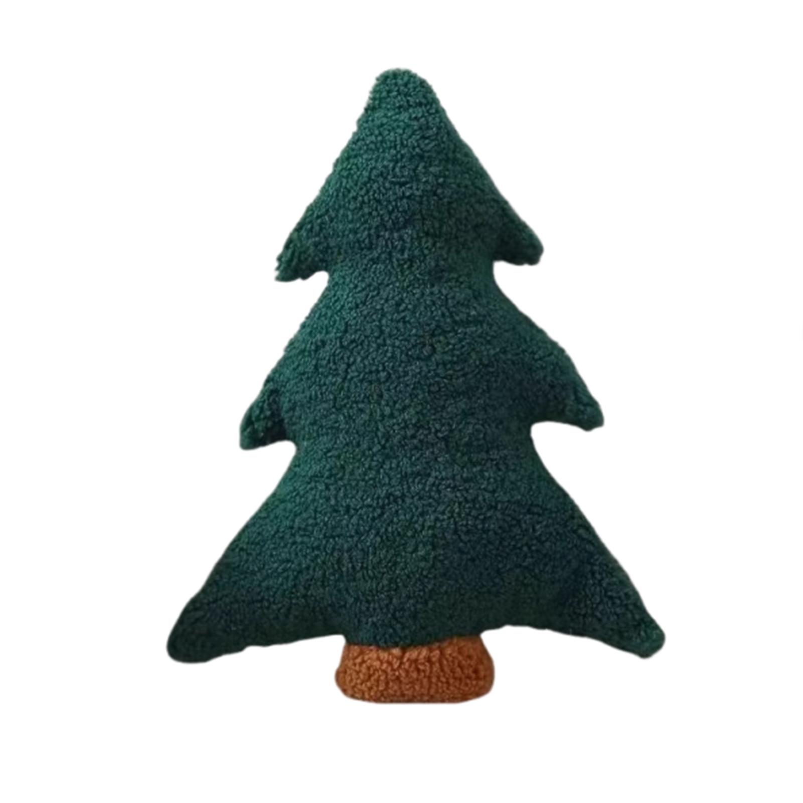 Новая Рождественская Елка Мягкая Подушка-Игрушка Милая Мягкая Плюшевая Подушка в Виде Рождественской Елки Кукла Декоративная Подушка для Дивана Домашний Декор для Рождественской Вечеринки 1770₽