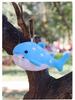 Cute Sea Animal Plush Collection: Manta Ray, Shark, Salamander Doll, Backpack, Coin Purse & Pendant.