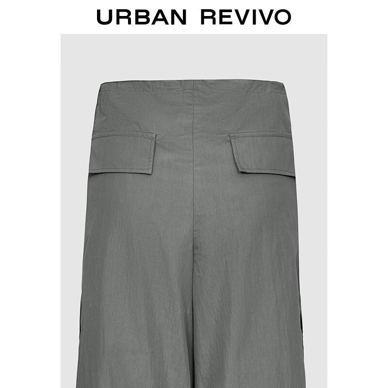 UR Women's Fall 2025 Casual Workwear Pleated Wide-Leg Pants