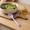 Safe Kitchenware for Home Silicone Serving Spoon, Heat Resistant Non-stick Kitchen Utensil, Cooking Spoon Ergonomic Anti-slip Handle Soup And