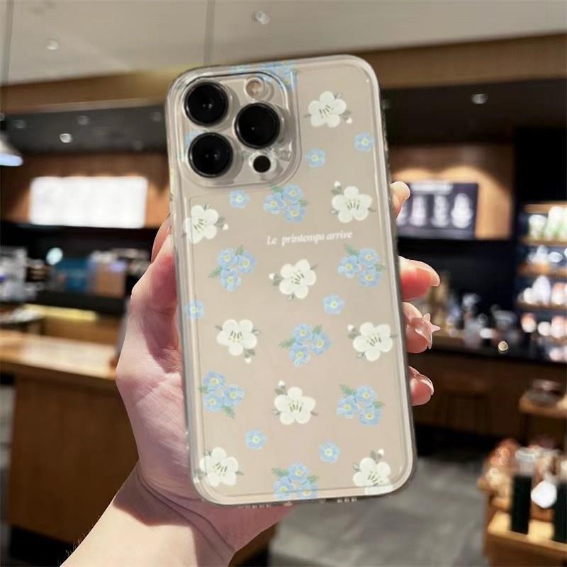 Floral Flower Clear Case for Huawei Honor 90 Lite X9A 5G X7B X8B X9B Y9 Prime 2019 Nova 3i 5T 6 7 9 SE P40 Lite P30 Pro Cover