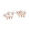Flower Stud Earrings S925 Sterling Silver Needle Earrings Women's Ear Jewelry Gift 2026