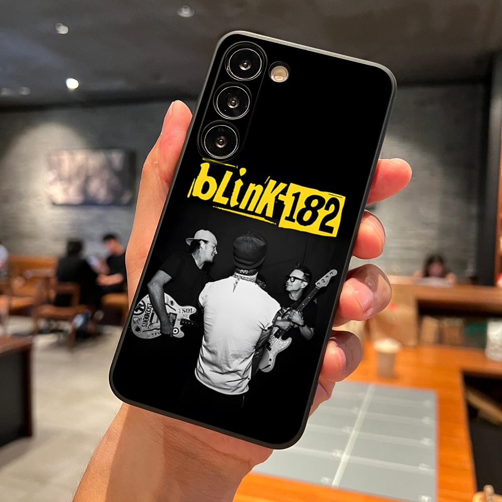 Blink-182band Phone Case For Samsung S26 S25 Ultra S24 S23 S22 S21 S20 Plus Fe Galaxy A54 Silicone Cover