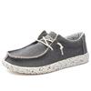 Neue Sommer Herren Canvas Schuhe Leichte Atmungsaktive Weiche Slip-On Freizeitschuhe Mode Strand Urlaub Halbschuhe Große Größe 48