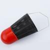 Plastic Large Pellet Bait Thrower Shuttlecock Shape Fish Cage Feeder  Fishing Bait