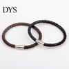 Magnetic Hand Chain Bracelet Braided with Buckle Faux Leather Couple Versatile Men for Anniversary
