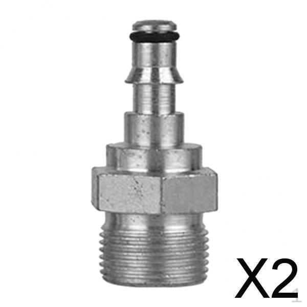 2xPressure Washer Adapter Cleaning Nozzle Quick Connecting Part Fittings Accs M2215