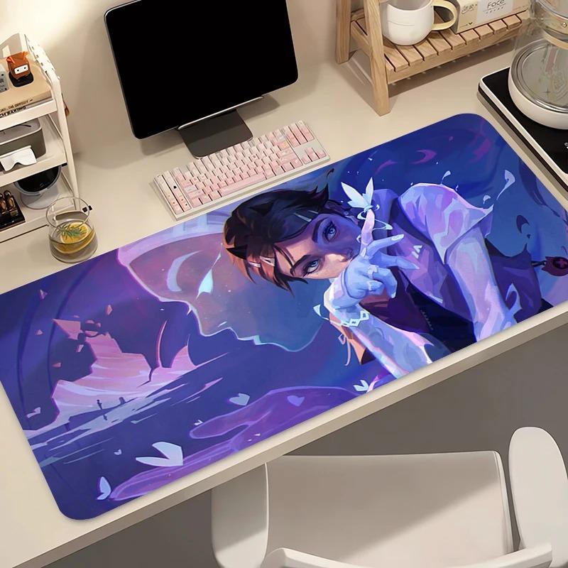 Mouse Pad Gamer Computer Anime PC Valorant Clove Mousepad Varmilo Butterfly Logo Keyboard Pad Gaming Accessories Desk Mouse Mat