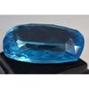 Blue Zircon Natural 105-107 Ct Cushion Cut Fabulous Certified Loose Gemstone