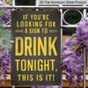 2D Flat Metal Bar Sign for Home Bar Wall Decor - If You Are Looking for A Drink Sign, Aluminium Sign, Vintage Beer Sign for Basement, Man Cave Wall