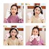 Thickened Student Half-Finger Flip Gloves Capybara Warm Knitted Mittens Xmas Gifts  for Boys Girls