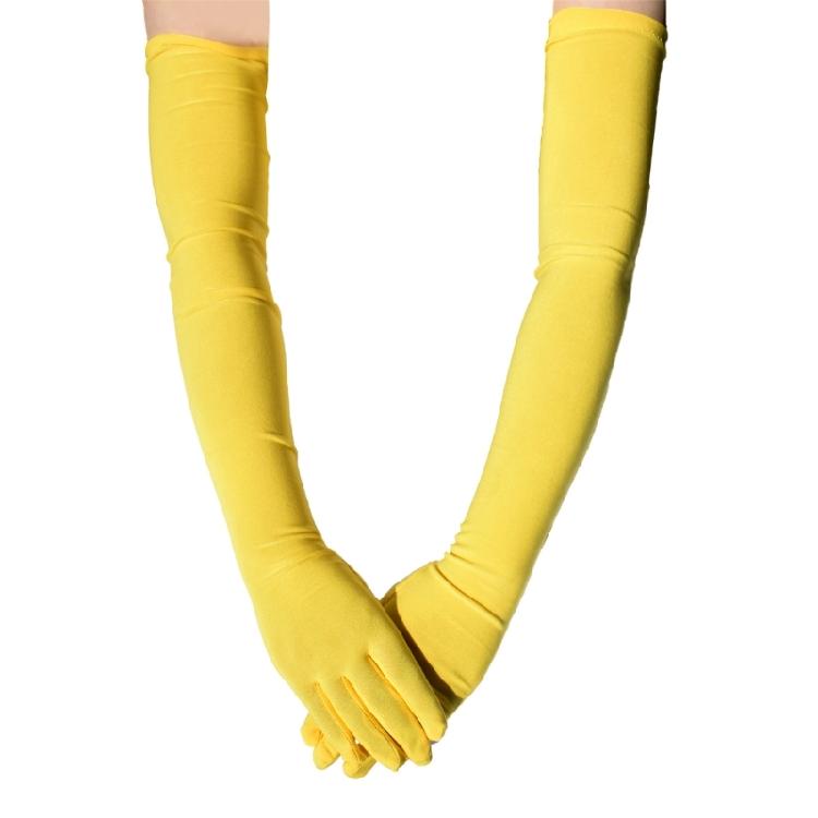 Christmas Glove for Women Banquets Party Long Sleeve Glove Elastic Driving Glove