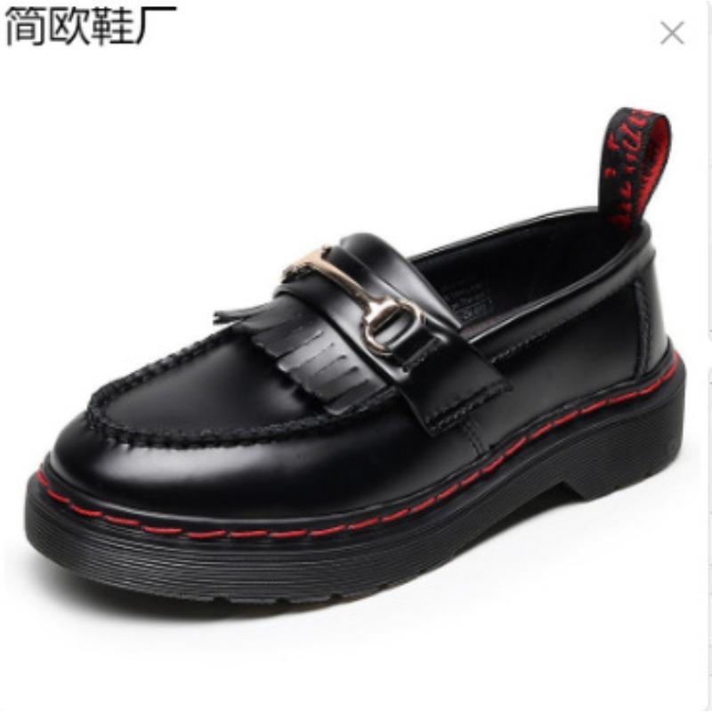 Women's leather low-top small leather shoes women's fashion student round head casual
