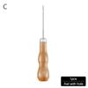 Craft 1Pcs Sewing Tool Drill Shoes Punch Hole Maker Sewing Awl Shoe Repair Needles Hand Stitcher