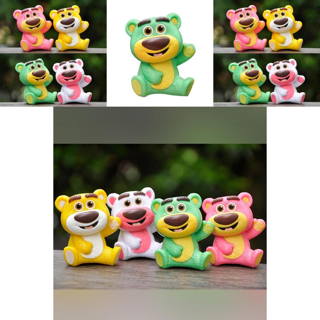 Colorful Bear Blind Box Toy For Creative Desk Decor And Engaging Gifts For All Audiences