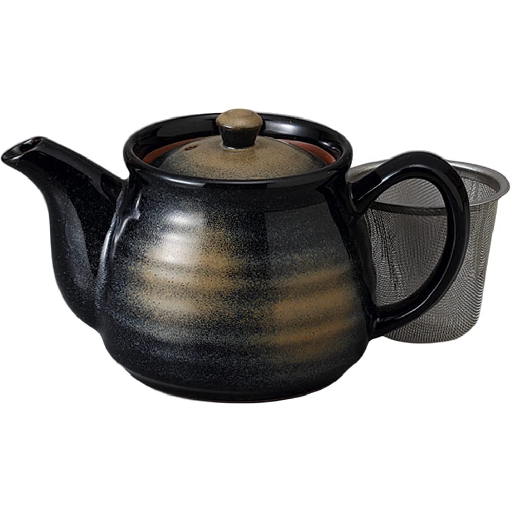 

Ale-net Teapot, Blue Blown, 18 x 11 x 10.5 cm, 540cc, Porcelain, Mino Ware, Made in Japan