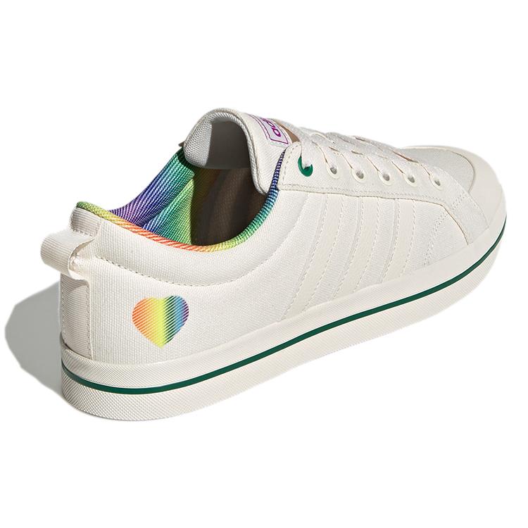adidas Neo Bravada Wear Resistant Non Slip Low Tops Casual Sports Skateboarding Shoes Unisex White GZ0814