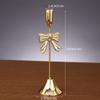 European Style Romantic Dining Table Decoration Retro Candlelight Dinner Props Wedding Table Candle Stand Exquisite Candlestick