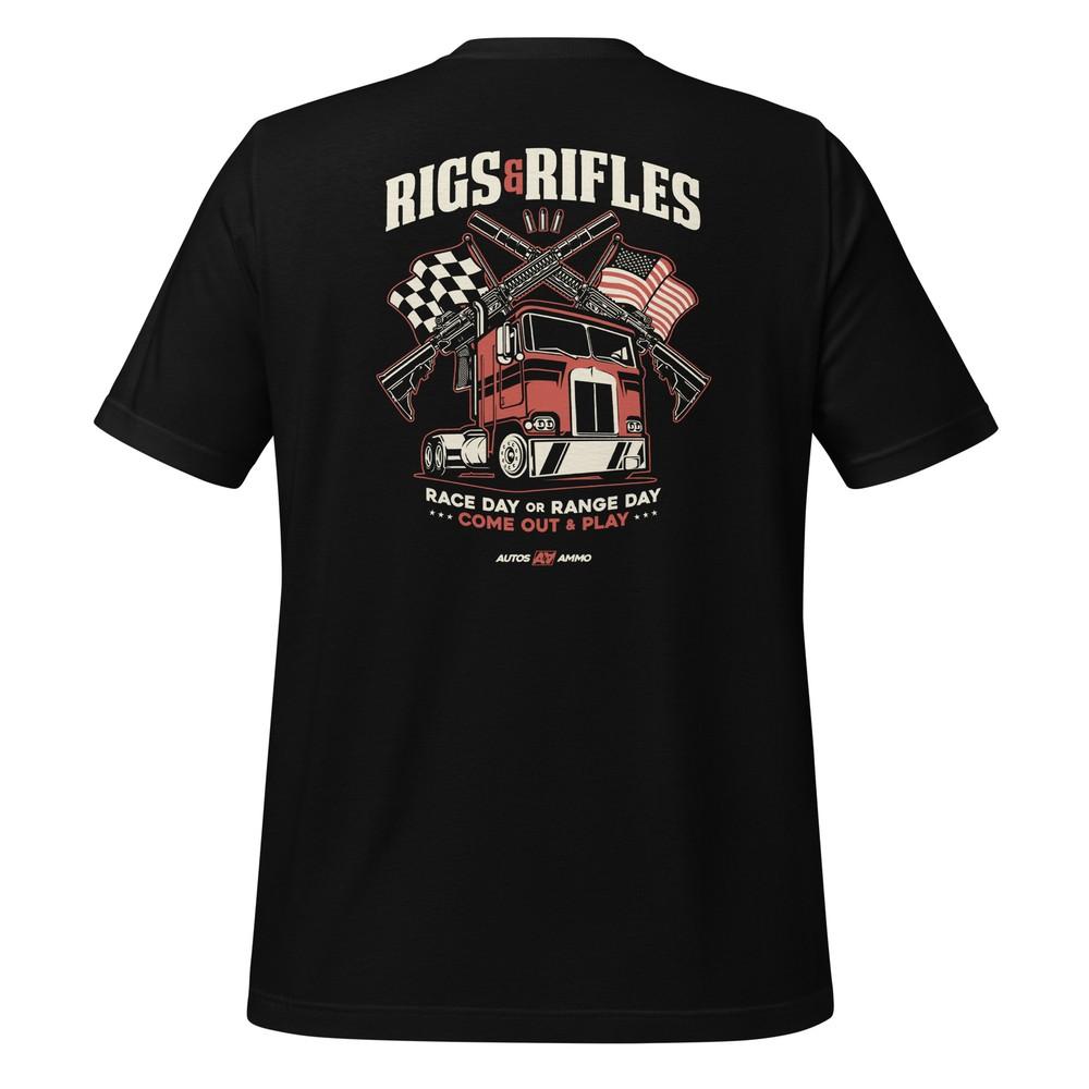 

Rigs and Rifles v2 - Autos and Ammo Series T-Shirt S