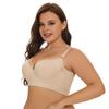 Plus Size Seamless Support Bra: Anti-Sag, 8-Row Adjustable, Shaping, Side Support for Women