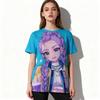 Kpop Hexenjagd Team Gaza Herren Team T-Shirt Anime 3D Damenbekleidung T-Shirt Geschenk
