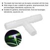 T Shape Control Valve Connector, 10mm Plastic Aquarium   Hose Connector, Water Pipe Fitting for Aquarium Hose Pipe Fitting