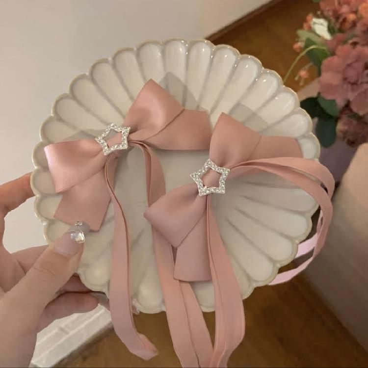 Sweet Bowtie Hair Clip Girls Hair Styling Clip Antislip Women Hair Decoration