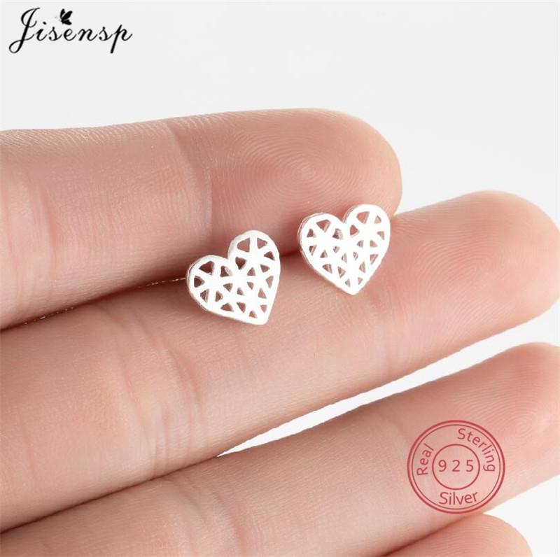 Minimalistische Kupfer 925 Mini Ohrstecker Damen Niedliche Chihuahua Hund Ohrringe Volleyball Herz Mandala Planet Ohrstecker Feiner Zirkon