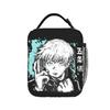 Yuji Itadori Borse Termiche per Pranzo Borsa Termica Riutilizzabile, Contenitore per Pranzo Anime Jujutsu Kaisen Borsa Tote Portatile Pranzo Uomo Donna