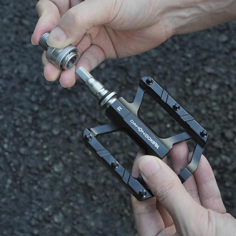 Dahon DAHON Folding Bike Quick Release Pedals 3 Bearing MTB Road Bike P8 D10 Bike Part Water Proof