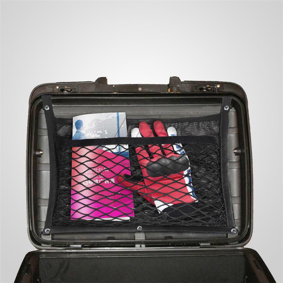 1x Motorbike Storage Organizer Cargo Mesh Net Black For BMW F650GS F700GS F800GS