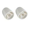 Universelle Kunststoff-WC-Schraubenabdeckungen Badezimmer-WC-Schüssel Aufsteckbare Schraubkappen WC-Anker Schraubkappen Dekoration