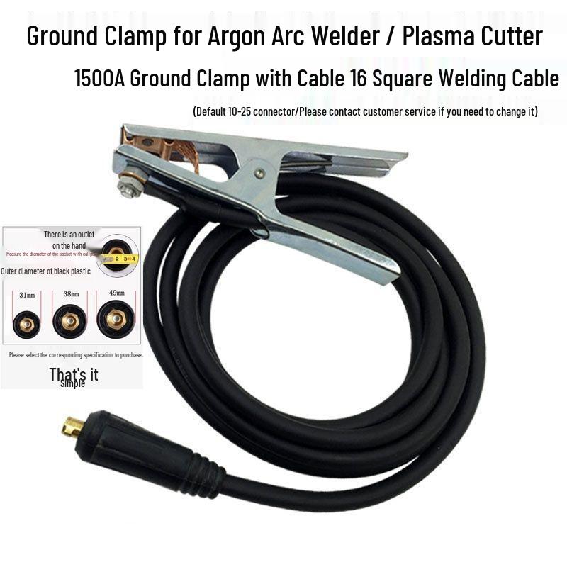 

Argon Arc/CO2 Welder Ground Clamp for Plasma Cutter Mainland China