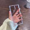 Transparent Clear Couple Heart Love Phone Case For Samsung Galaxy A56 A16 A26 A36 A13 A07 A17 Non-Yellowing Cover Silicone Back