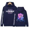 2025 K-pop Demon Hunters Movie Graphic Hoody Men Women Fashion Cozy Long Sleeve Sweatshirts Y2K Vintage Oversized Fleece Hoodies