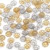 50Pcs/Lot Stainless Steel Flower petal End Spacer Beads Caps Charms Bead Cups For Jewelry Making Supplies Findings Accessories