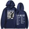 Lana Del Rey Ldr Zeil Grafische Hoodie Mannen Vrouwen Kleding Esthetische Sweater Mode Harajuku Oversized Hoodies Streetwear
