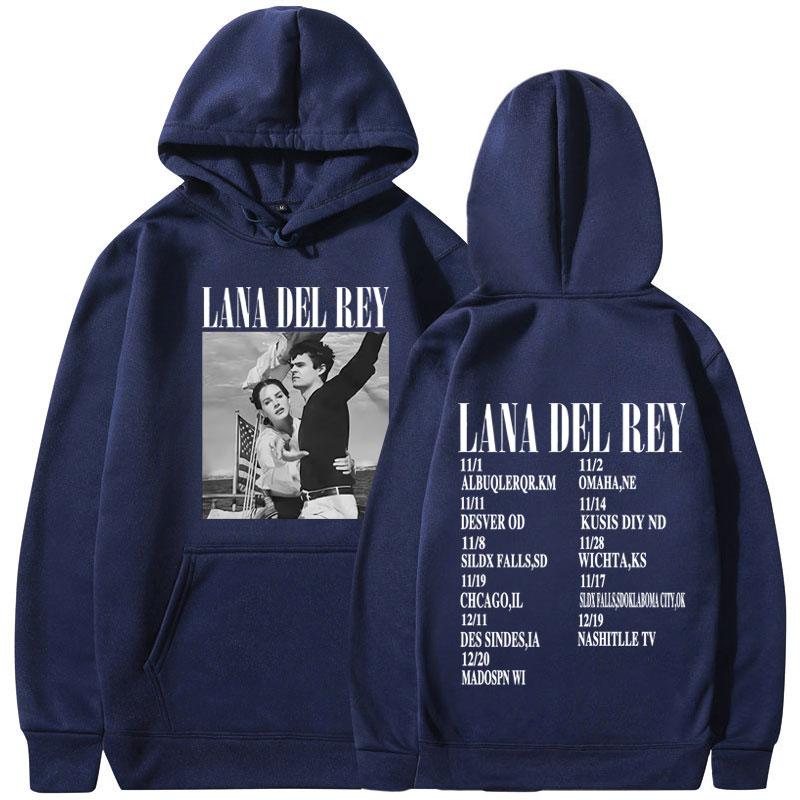 Lana Del Rey Ldr Zeil Grafische Hoodie Mannen Vrouwen Kleding Esthetische Sweater Mode Harajuku Oversized Hoodies Streetwear